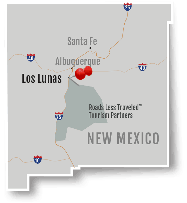 Map Of Los Lunas New Mexico